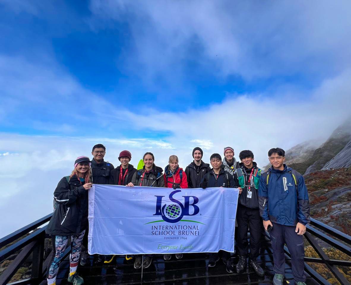 Members of the ISB contingent at Mount Kinabalu.