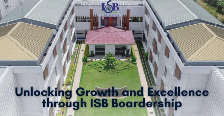 An overhead view of the International School Brunei (ISB) Residence, where a transformative approach to boarding education called 'Boardership' has been embraced.